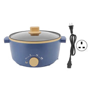 800W Electric Cooker 2.5L 3 Speed Control Single Layer Electric Pot Multifunctional Cooker Home Kitchen Cookware