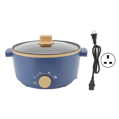 800W Electric Cooker 2.5L 3 Speed Control Single Layer Electric Pot Multifunctional Cooker Home Kitchen Cookware