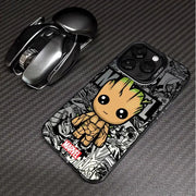 Marvel Sipiderman Groot- Phone Case for iPhone 15 16 Pro Max 11 13 Pro 14 Plus 12 11Pro 15Pro Max Shockproof Soft Cover
