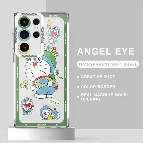 Anime Doraemon Phone Case for Samsung Galaxy S24 Ultra S21 S20 FE S23 FE S10 S22 Plus Note 20 Ultra 10 Cover