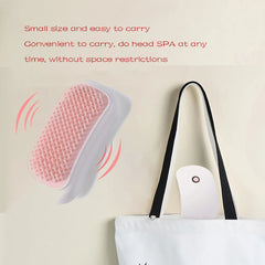 Electric Head Massager Scalp Vibration Brush Hair Massager Comb Anxiety Physiotherapy Apparatus Scalp Massager masajeador