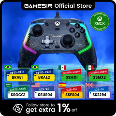 GameSir Kaleid Xbox Controller Hall Effect Gamepad for Xbox Series X, Xbox Series S, Xbox One game console