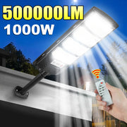 500000LM 1000W Outdoor Solar Light With Motion Sensor Solar Charging Garden Lamp Super Bright LED Solar Lighting For Street Yard