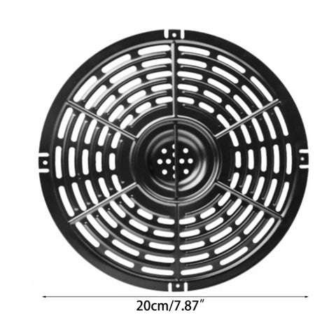 Metal Air Fryer Baking Pan Air Fryer Tray Kitchen Air Fryer Cooking Accessories