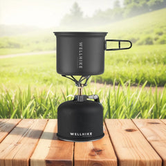 3000W Portable Camping Stove Foldable Mini Cooker Outdoor Pocket Stand Burner Lightweight Aluminum Gas Stove For Picnic Cooking