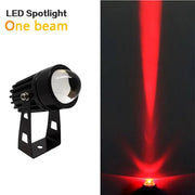 LED de pared para exteriores, iluminación de paisaje de 9W, 12W, 220V, rojo, verde, azul, RGB, IP66, impermeable, luces de un h