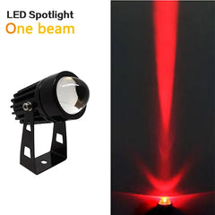 LED de pared para exteriores, iluminación de paisaje de 9W, 12W, 220V, rojo, verde, azul, RGB, IP66, impermeable, luces de un h