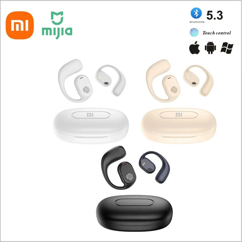 Xiaomi 5.3 Bluetooth Headphones Bone Conduction Sense TWS Ture Wireless Earbuds EarHook Sport Waterproof Headset With Microphone