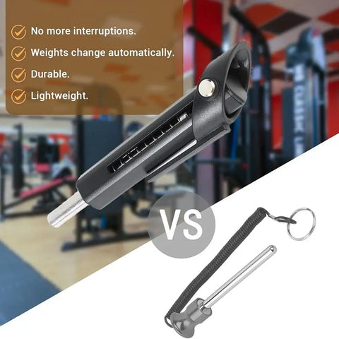 Universal Gym Accessories Gym Pin Fitness Equipment Security Lock Weight Reduction Latch Anti-Rust drop set pins gym