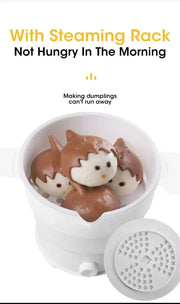 Foldable Electric Cooker Mini Multifunction Hot Pot Food Steamer Cooking Machine for Dormitory NoodleCooker   multi cooker