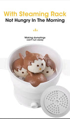 Foldable Electric Cooker Mini Multifunction Hot Pot Food Steamer Cooking Machine for Dormitory NoodleCooker   multi cooker