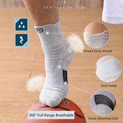 Breathable Basketball Socks Outdoor Cycling Socks Sports Socks Protect Feet Wicking Bike Running Football Sport Socks Men Socks