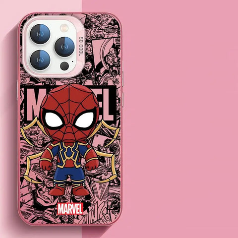 Marvel Sipiderman Groot- Phone Case for iPhone 15 16 Pro Max 11 13 Pro 14 Plus 12 11Pro 15Pro Max Shockproof Soft Cover