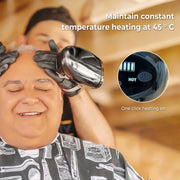 Barber Massager Professional Vibration Massager Barbershop Cordless Handheld Heat Massager USB Charging Body Neck Head Massager