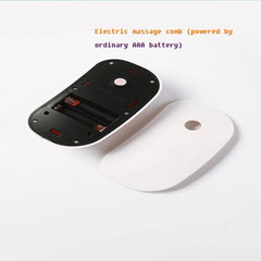 Electric Head Massager Scalp Vibration Brush Hair Massager Comb Anxiety Physiotherapy Apparatus Scalp Massager masajeador