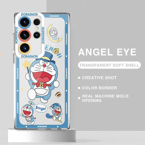 Anime Doraemon Phone Case for Samsung Galaxy S24 Ultra S21 S20 FE S23 FE S10 S22 Plus Note 20 Ultra 10 Cover