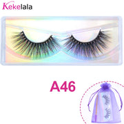 Wholesale 3D Mink Lashes Natural Wispy False Eyelashes Makeup Beauty Lashes in Bulk Volume Cilia Set