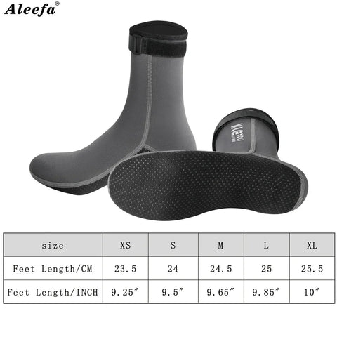 Neoprene Socks 3mm for Swimming Diving Sup Socks, Rubber Sole Socks Non-Slip,Swim socks,Surf Board socks,Water proof socks