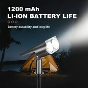 2LEDs RGB Solar Light Outdoors Landscape Spotlights Color Changing 2 In 1 Wireless Waterproof Solar Wall Lamp Patio Garden