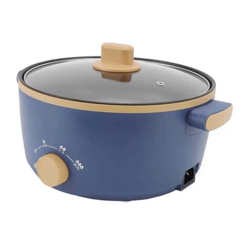 800W Electric Cooker 2.5L 3 Speed Control Single Layer Electric Pot Multifunctional Cooker Home Kitchen Cookware