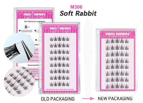 Self Adhesive Bottom Lashes No Glue Needed Reusable Under Eyelash Korean / Makeup DIY Individual Manga Lash Clusters