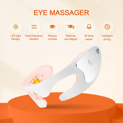 Eye Massager Hot Compress Eye Fatigue Relief Massager Vibration Massage Eye Relaxation Massager