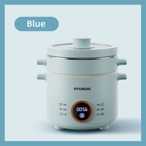 2.0L Rice Cooker Multifunctional Household Porridge Cooking Rice Cooker With Steamer Double Layer Non-Stick Electric Cooker 220V