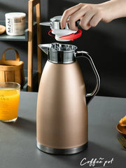 SUS304 stainless steel Roman kettle Vacuum insulated kettle Coffee kettle Household kettle Large capacity teapot camping kettle