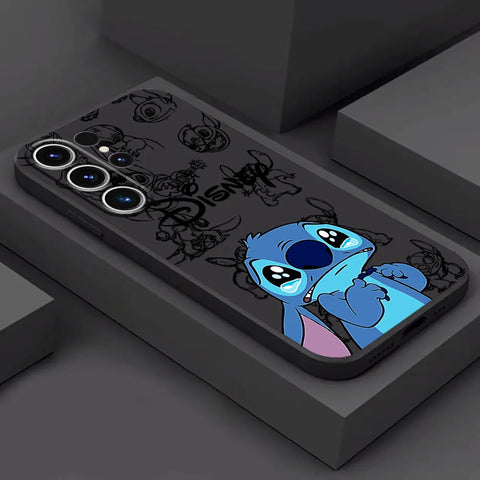 Stitch The Baby Disney Phone Case for Samsung Galaxy S24 Ultra S21 S22 Plus S23 FE S20 FE S10 Note 20 Cover