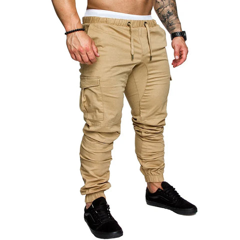 Summer Military Tactical Cargo Pants Casual Trousers Men Wear-resisting Multi-Pockets Quick Dry Outdoor Hiking Work Trousers Men