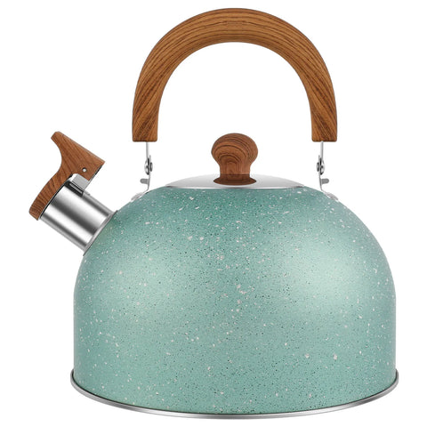 3L Liter Stainless Steel Whistle Kettle Thickened Kettle Gas Induction Cooker Universal Kettle Whistle Kettle Big Tea Kettle