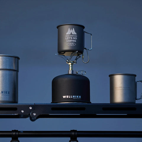 3000W Portable Camping Stove Foldable Mini Cooker Outdoor Pocket Stand Burner Lightweight Aluminum Gas Stove For Picnic Cooking