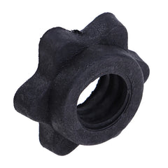 Environmentally friendly cement dumbbell accessories hexagonal nut screw cap 25mm cm plastic black nut star nut