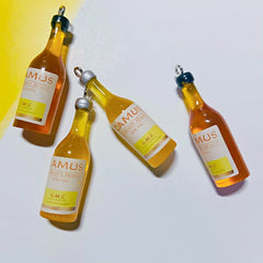 10Pcs Drink Alcohol Wine Bottle Charms for Pendant Jewelry