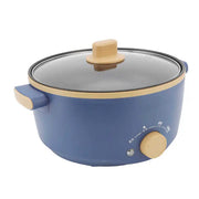 800W Electric Cooker 2.5L 3 Speed Control Single Layer Electric Pot Multifunctional Cooker Home Kitchen Cookware