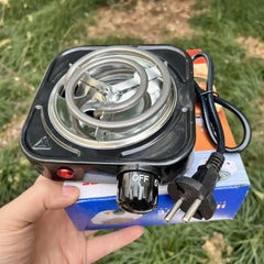500W Electric Stove Shisha Coal Burner  Hot Plate Iron Burner Travel Portable Cooking Appliances Coffee Heater Chicha EU Plug