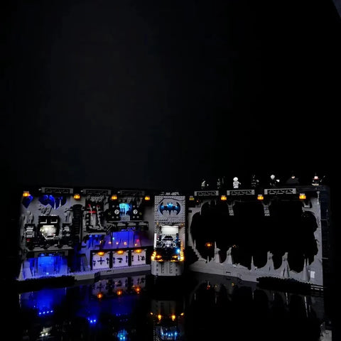 LED Light Set For 76252 Batcave – Shadow Box compatible S0923 (Only LED Light, NOT Include The Model Bricks)