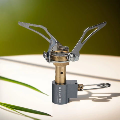 3000W Portable Camping Stove Foldable Mini Cooker Outdoor Pocket Stand Burner Lightweight Aluminum Gas Stove For Picnic Cooking