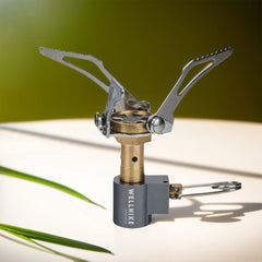 3000W Portable Camping Stove Foldable Mini Cooker Outdoor Pocket Stand Burner Lightweight Aluminum Gas Stove For Picnic Cooking