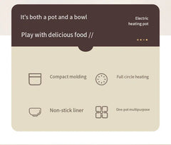 Home Student Dormitory Small Electric Cooker Electric Cooker Multifunctional Electric Cooker Small Mini Instant Noodles Pot