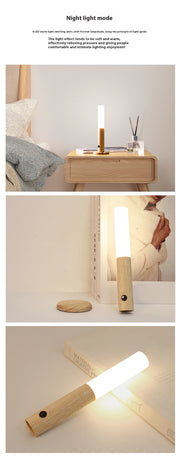 JUSTLANG LED Light USB Magnetic Corridors Porch Lights PIR Motion Sensor Fully Automatic Induction Type LED Light