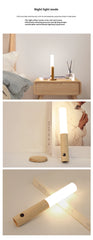 JUSTLANG LED Light USB Magnetic Corridors Porch Lights PIR Motion Sensor Fully Automatic Induction Type LED Light
