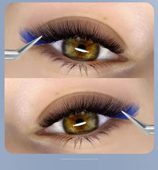 winky beauty Colorful 120pcs Cluster Lashes 40D Segmented Beam Natural D Curl Individual Mink Eyelashes Makeup Supplies at home