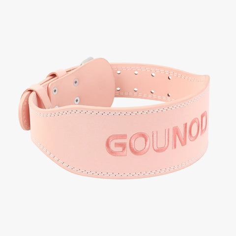 1PC GOUNOD Matt PU Sports Belt Fitness Squat Deadlift Weightlifting Belt Fitness Protection