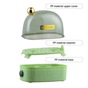 Electric Egg Boiler Automatic Cooker Rapid Egg Boiler Breakfast Machine Multi-Function Egg Cooker 2 Eggs Portable Food Steamer