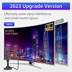 Digital TV Antenna Hd External Internal Magnetic Base With Magnet Television Tv for Living Room-Fast Delivery for All TV