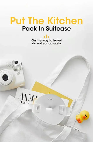 Foldable Electric Cooker Mini Multifunction Hot Pot Food Steamer Cooking Machine for Dormitory NoodleCooker   multi cooker