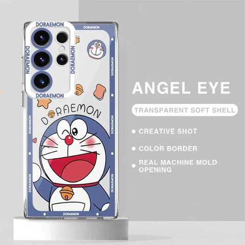 Anime Doraemon Phone Case for Samsung Galaxy S24 Ultra S21 S20 FE S23 FE S10 S22 Plus Note 20 Ultra 10 Cover