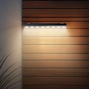 4/6/8LED Solar Wall Light Outdoor Waterproof Garden Decora Balcony Staircase Fence Home Atmosphere Lighting Solar Powered Lamp