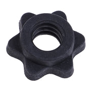 Environmentally friendly cement dumbbell accessories hexagonal nut screw cap 25mm cm plastic black nut star nut